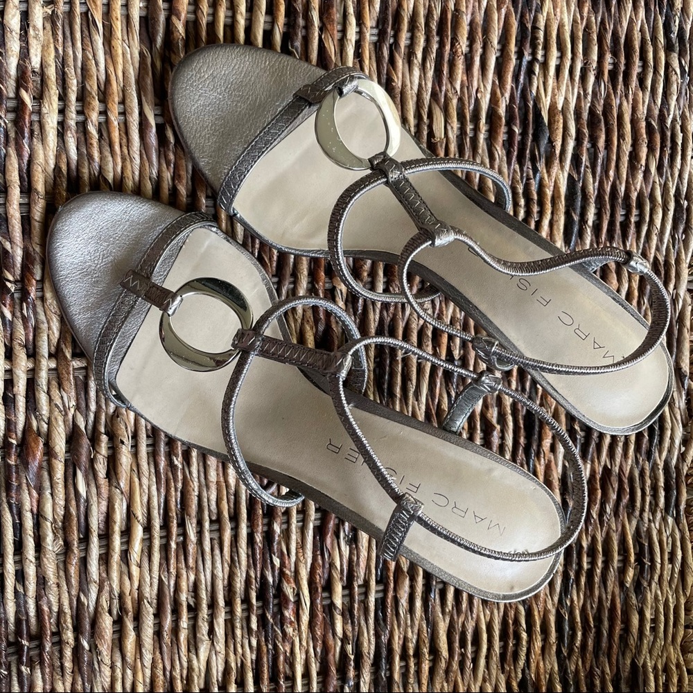 Metallic Sandals - Picture 2 of 6